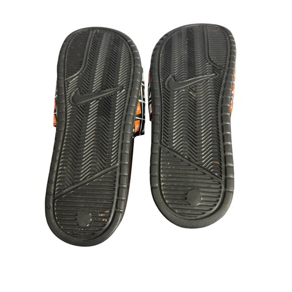 Nike Mens Just Do It Black & White Slide Sandals 631261 016 Size 7 - Picture 4 of 5